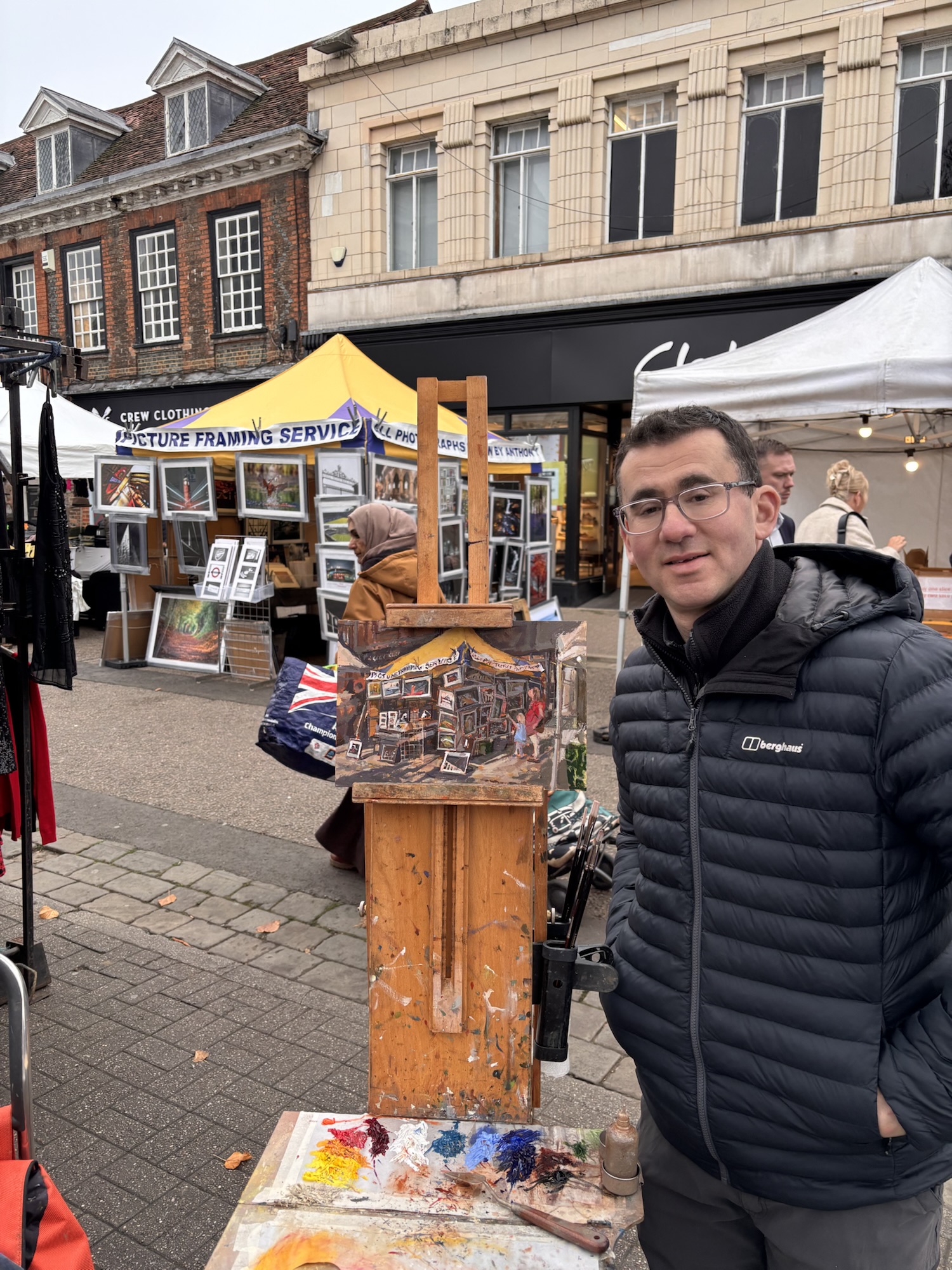 Visit Anthony Lewis Framing at St Albans Market